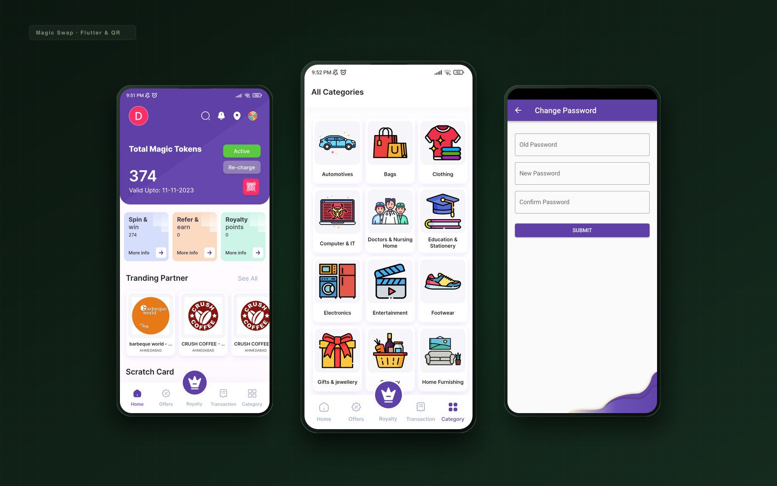 Magic Swap Multi-Role Coupon & Discount Platform